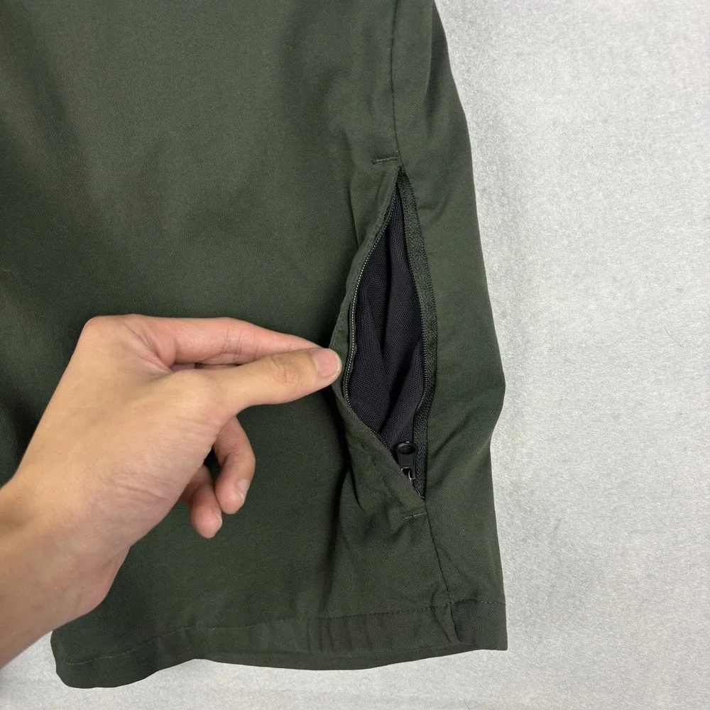 686 Everywhere Hybrid Shorts Men’s 30 Green 10” Relaxed Fit Outdoors Performance